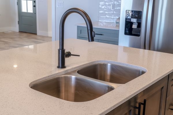 Double Basin Sink Installation in Staten Island