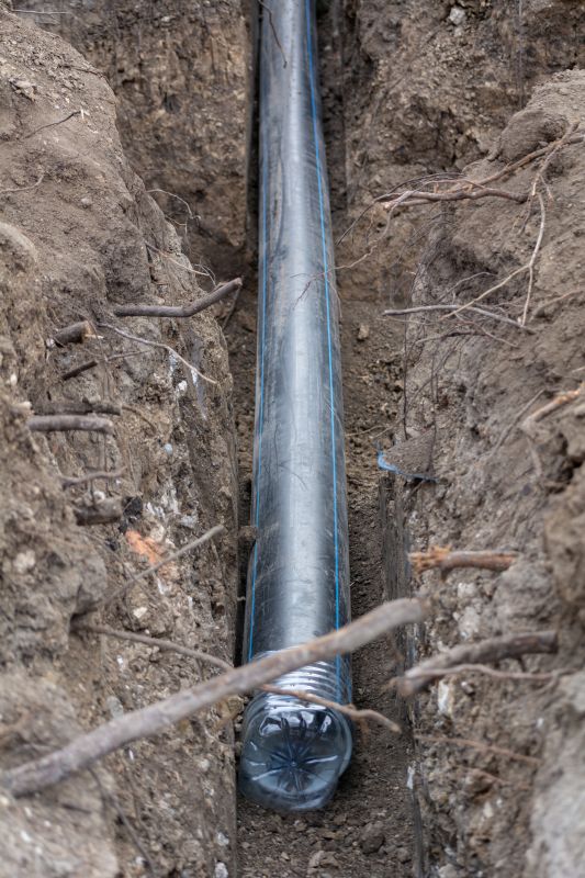 Main Water Line Installation detail